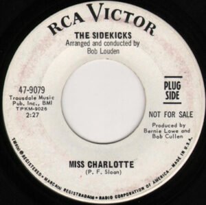 Miss Charlotte / He’s My Friend ROCK 45 RPM