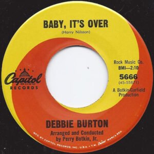 Baby, It’s Over / The Next Day 45rpm 45 RPM GS/NM