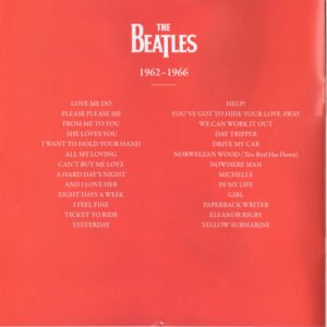 BEATLES 1962-1966 LP NM/NM