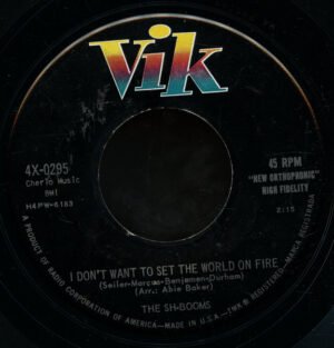 I Don’t Want To Set The World On Fire / Lu Lu ROCK 45rpm