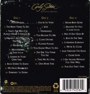 Carly Simon Collector’s Edition CD Compilation NEW