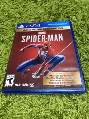 Marvel Spiderman [Game of the Year] PS4 Action & Adventure