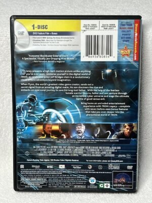 TRON DVD +VG/+VG