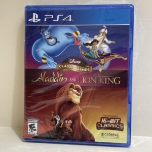 Disney Classic Games: Aladdin and The Lion King PS4 Platformer NM/NM