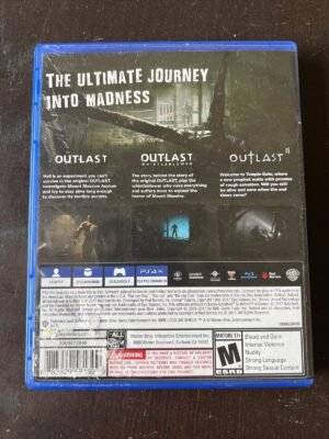 Outlast Trinity PS4 Horror NM/NM