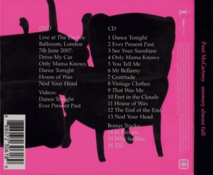 MEMORY ALMOST FULL CD