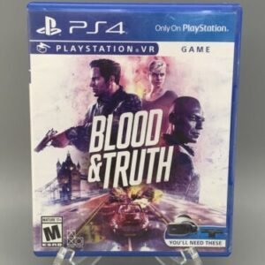 BLOOD & TRUTH PS4 VG/VG