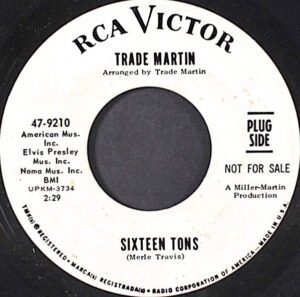 Sixteen Tons / She’s Got The Wind In Her Hair 45rpm 45 RPM