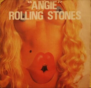 Angie ROCK 45 RPM GS/05 UNKNOWN RUN OUT RARE