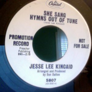 She Sang Hymns Out Of Tune Blues 45 RPM