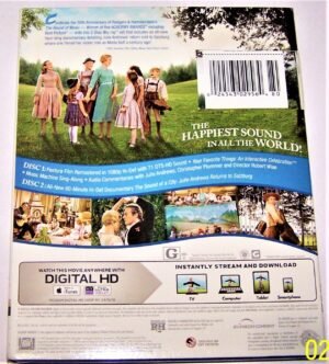 The Sound of Music (50th Anniversary) [New Blu-ray Blu-ray +M/+M