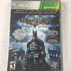 BAT MAN 3D ARKHAM ASYLUM xbox360