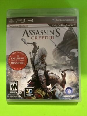 ASSASSINS CREED III PS3 NM/NM