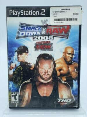 WWE SMACKDOWN VS RAW 2008 [T] PS2