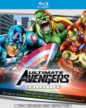 Ultimate Avengers 1 2 (Blu-ray Disc, 2007) Blu-ray