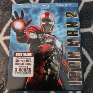 Iron Man 2 (Three-Disc Blu-ray/DVD Combo Blu-ray