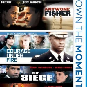 3 DENZEL WASHINGTON Movies Blu-ray