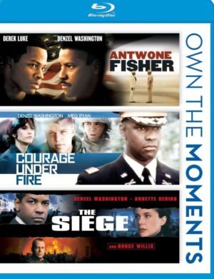 3 DENZEL WASHINGTON Movies Blu-ray